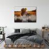 2nd Anniversary (Cotton Anniversary) Gift - Soundwave Art with Photo on Cotton Canvas - Image 3
