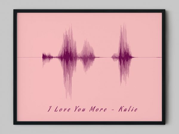 I Love You More Soundwave Art