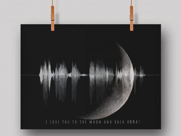I love you to the moon and back soundwave