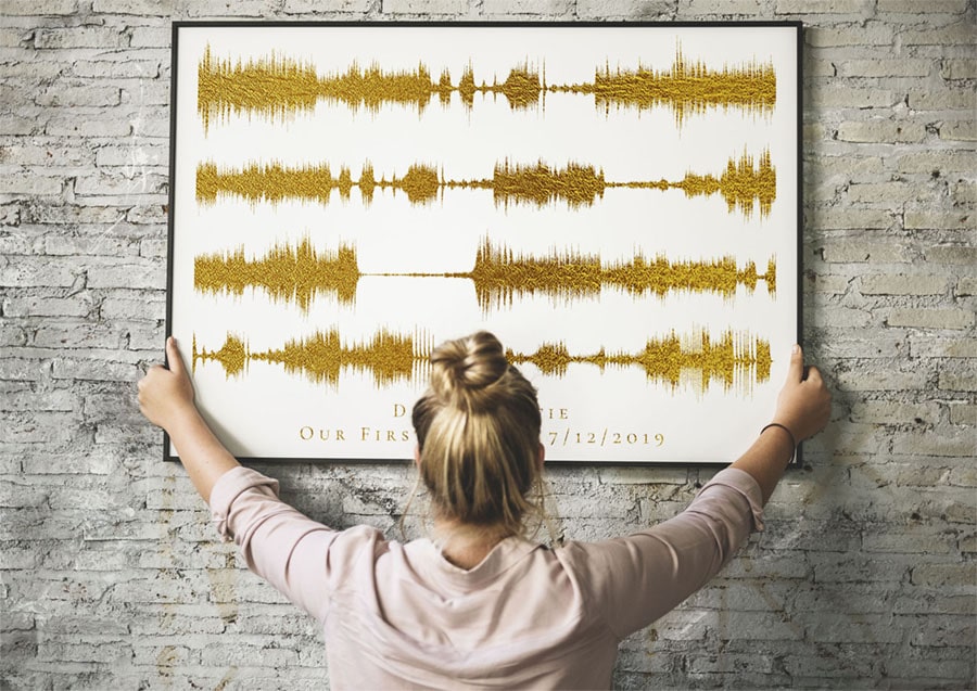sound wave of a song